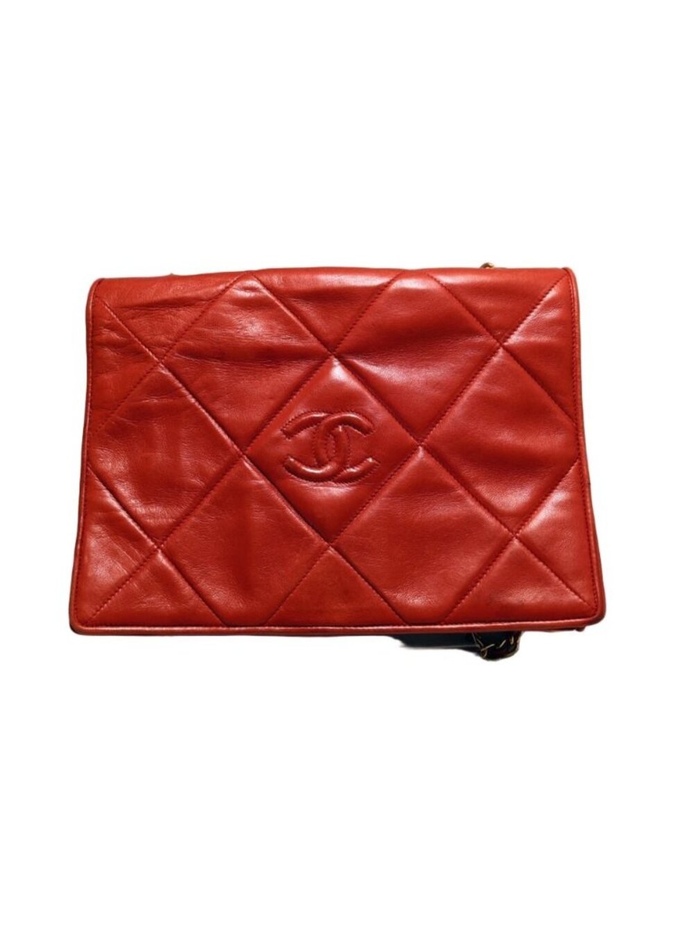Chanel Quilted Lambskin Chain Shoulder